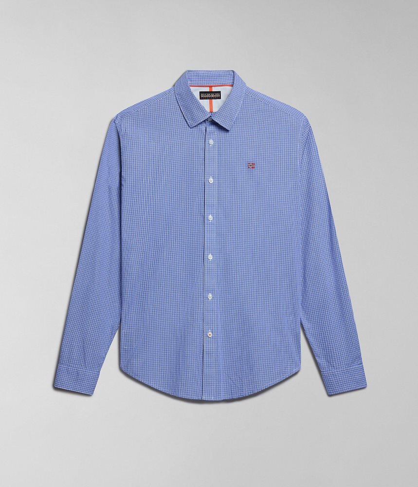 Napapijri Graie Long Sleeve Shirt Muške Košulje Plave | HLKF-41532