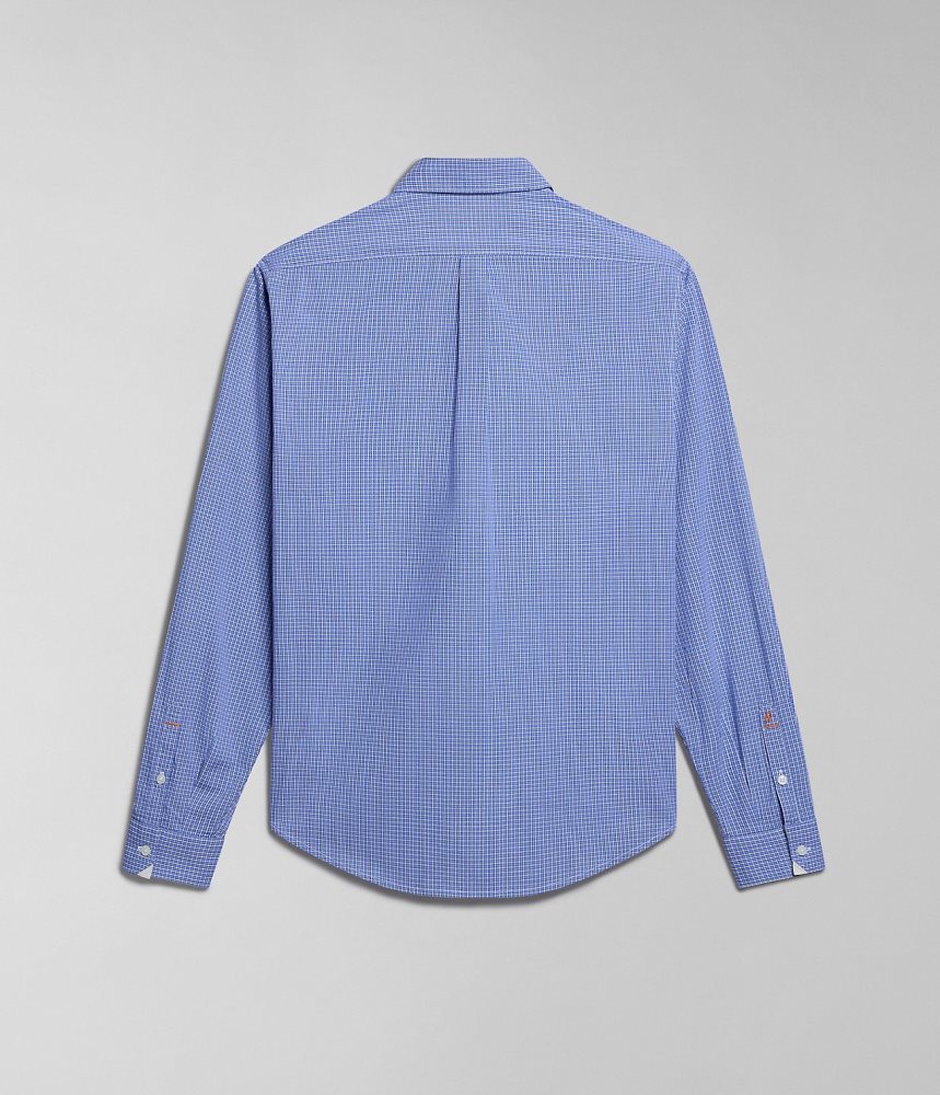 Napapijri Graie Long Sleeve Shirt Muške Košulje Plave | HLKF-41532