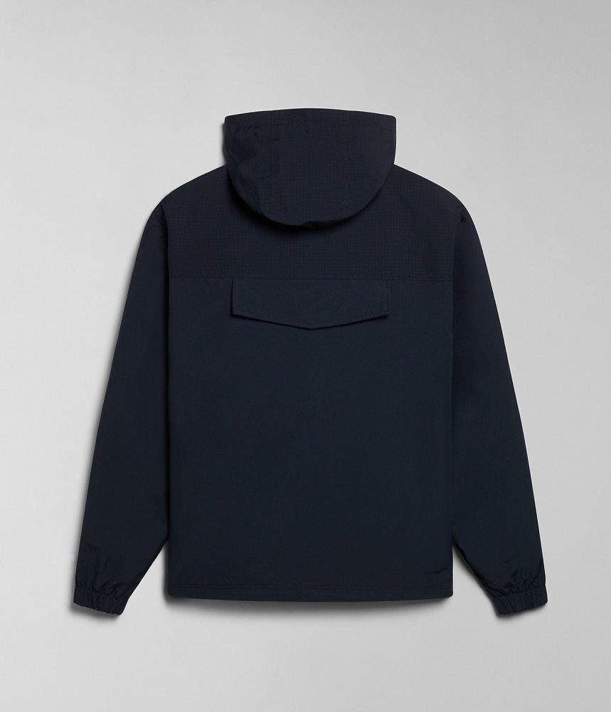 Napapijri Grober Packable Jacket Muške Vjetrovka Crne | ZGSV-93720