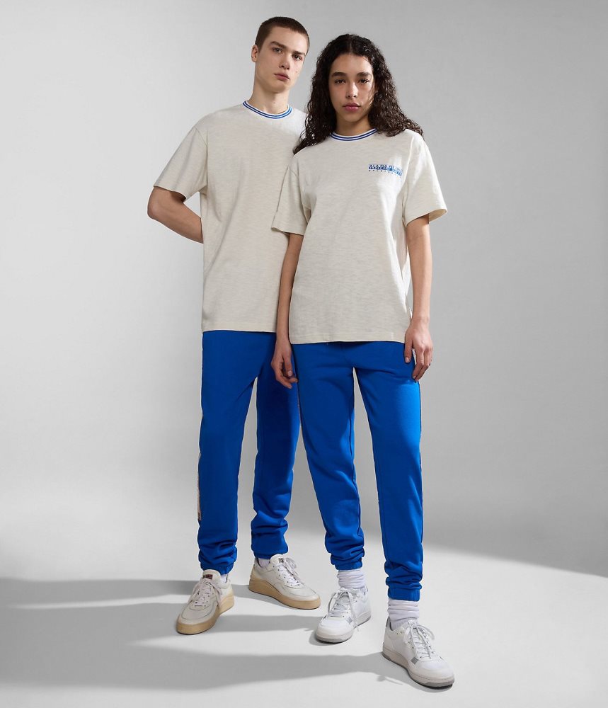 Napapijri Grober Short Sleeve T-Shirt Ženske Majice Bijele | ZBLE-79182