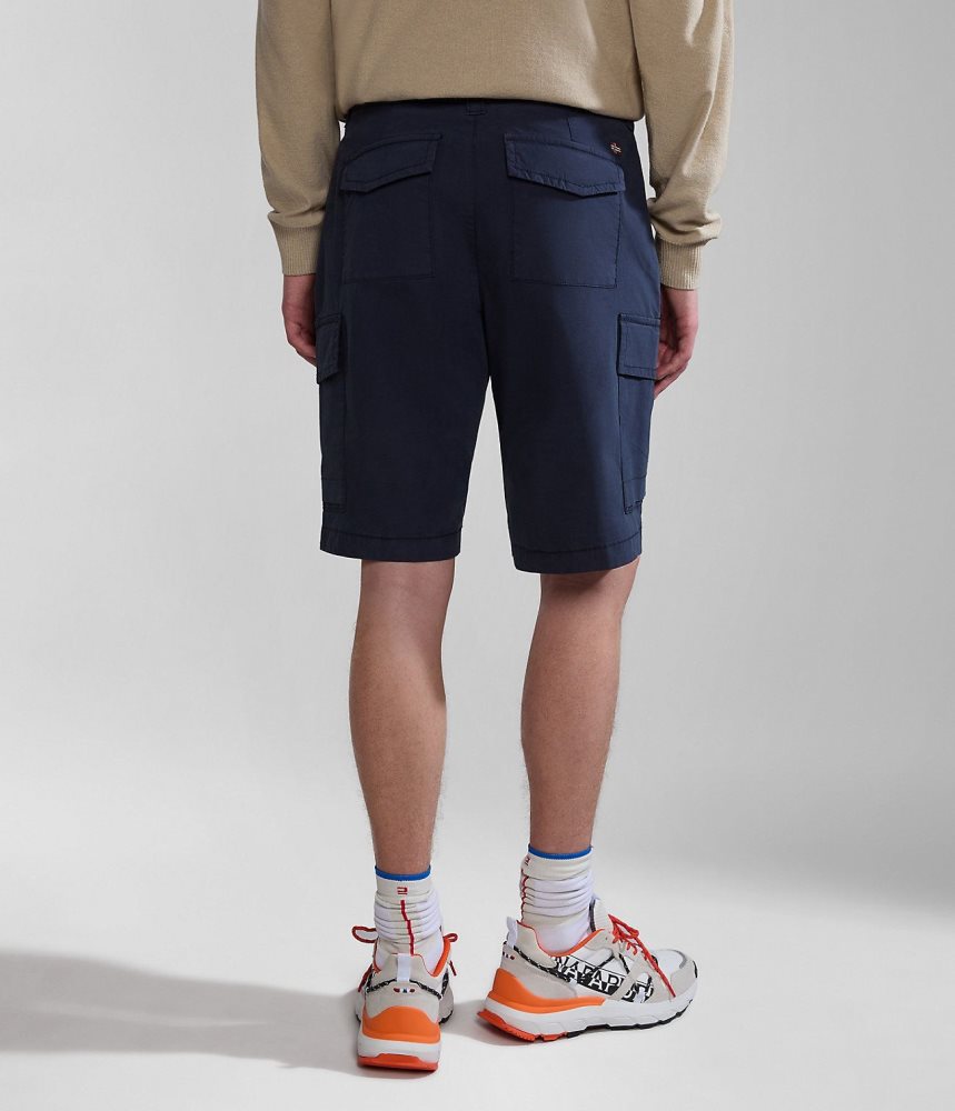 Napapijri Horton Bermuda Shorts Muške Kratke Hlače Tamno Plave | VZKD-85193