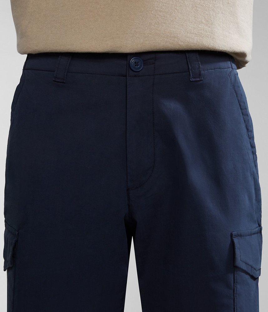 Napapijri Horton Bermuda Shorts Muške Kratke Hlače Tamno Plave | VZKD-85193
