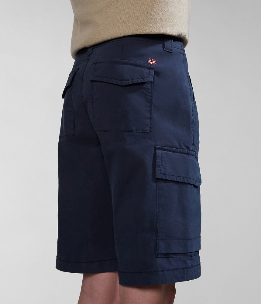 Napapijri Horton Bermuda Shorts Muške Kratke Hlače Tamno Plave | VZKD-85193