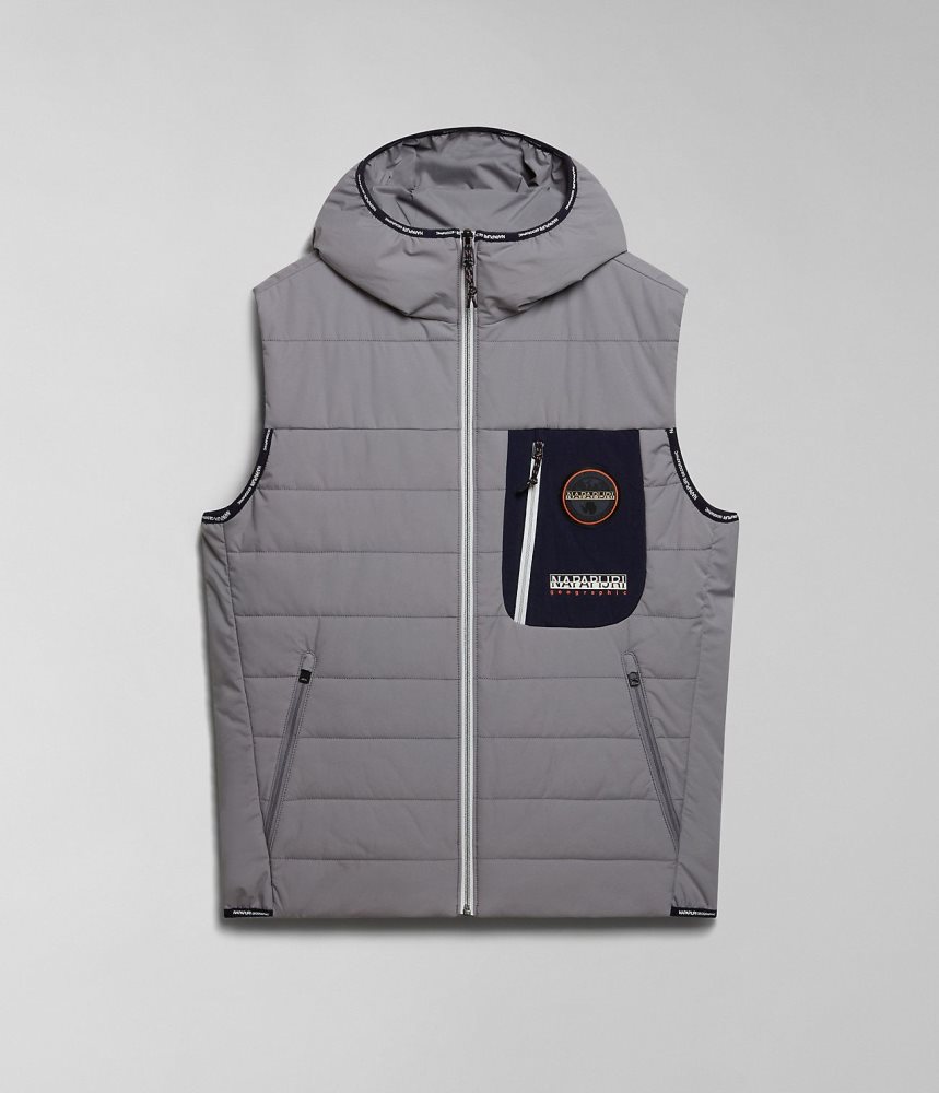 Napapijri Huron Packable Vest Muške Gilet Sive | TYOU-67390