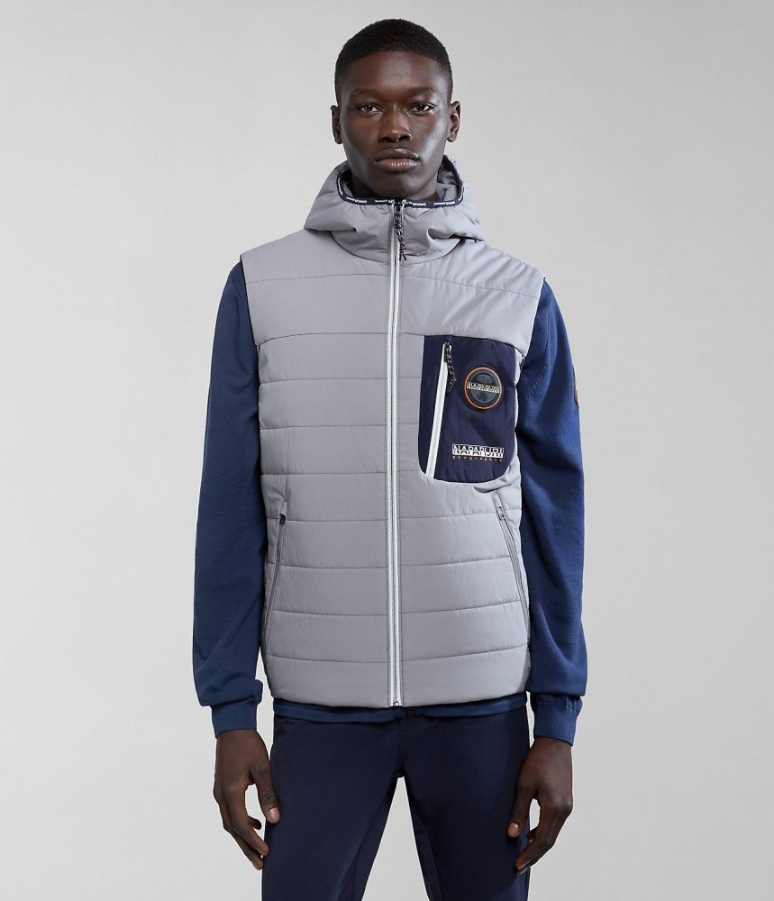 Napapijri Huron Packable Vest Muške Gilet Sive | TYOU-67390