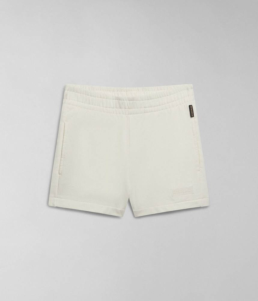 Napapijri Iaato Bermuda Shorts Ženske Kratke Hlače Bijele | NWME-62794