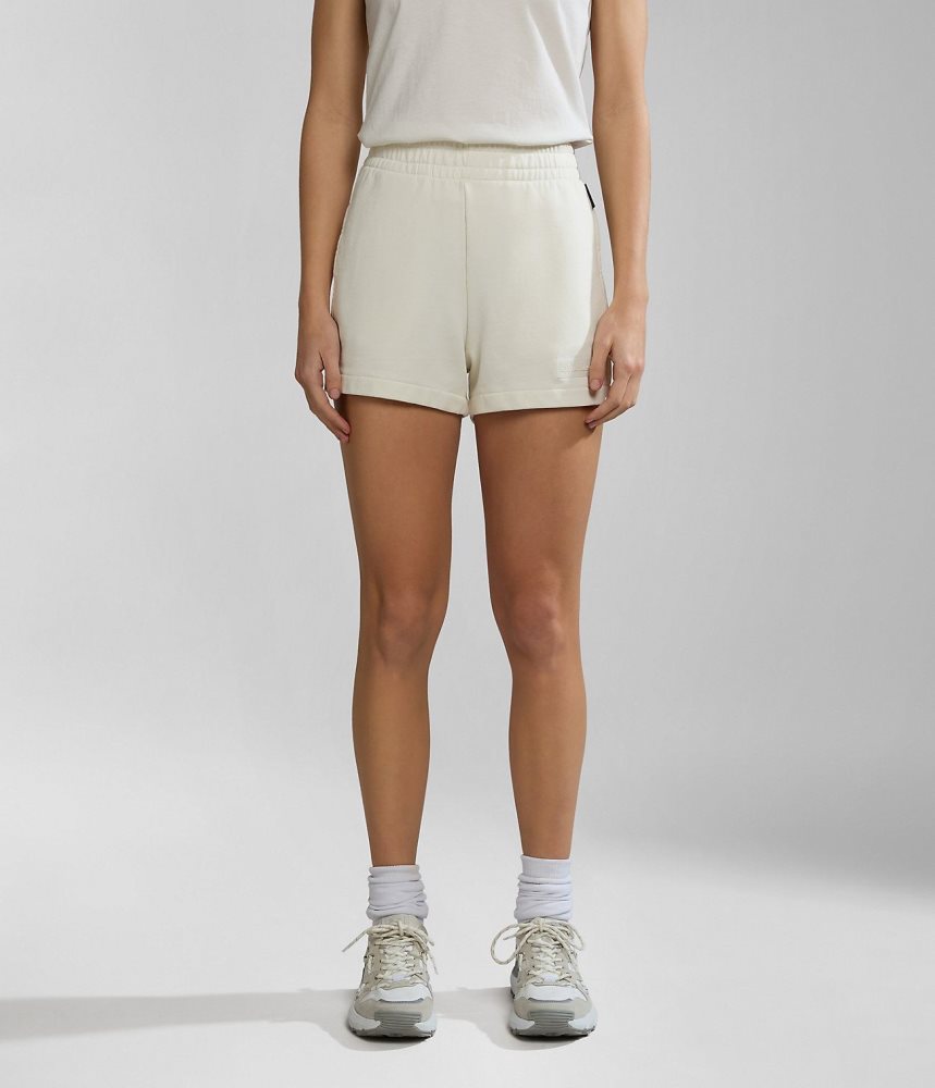Napapijri Iaato Bermuda Shorts Ženske Kratke Hlače Bijele | NWME-62794