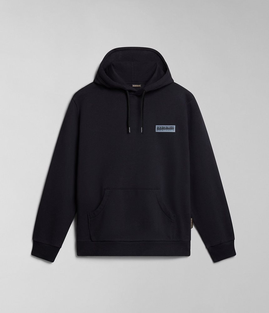 Napapijri Iaato Summer Hoodie Ženske Majica s Kapuljačom Crne | WEIP-31408