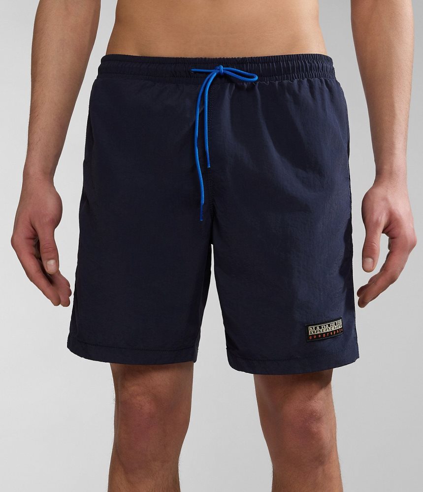 Napapijri Iaato Summer Trunks Muške Kupaće Gaće Tamno Plave | XTJD-48790
