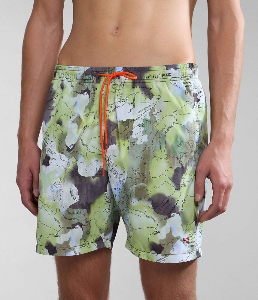 Napapijri Inuvik Swimming Trunks Muške Kupaće Gaće Multicolour | ZJBG-01264