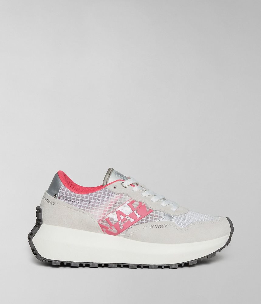 Napapijri Katrina Mesh Trainers Ženske Tenisice Bijele | LEUZ-18397