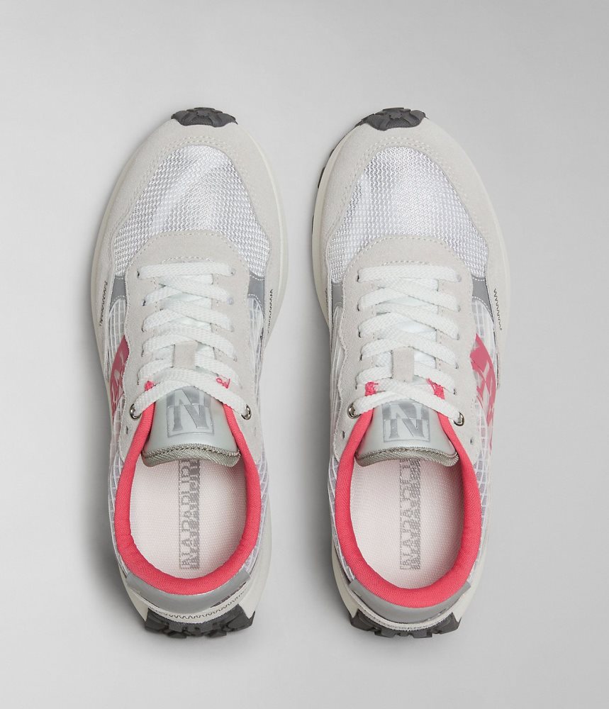 Napapijri Katrina Mesh Trainers Ženske Tenisice Bijele | LEUZ-18397