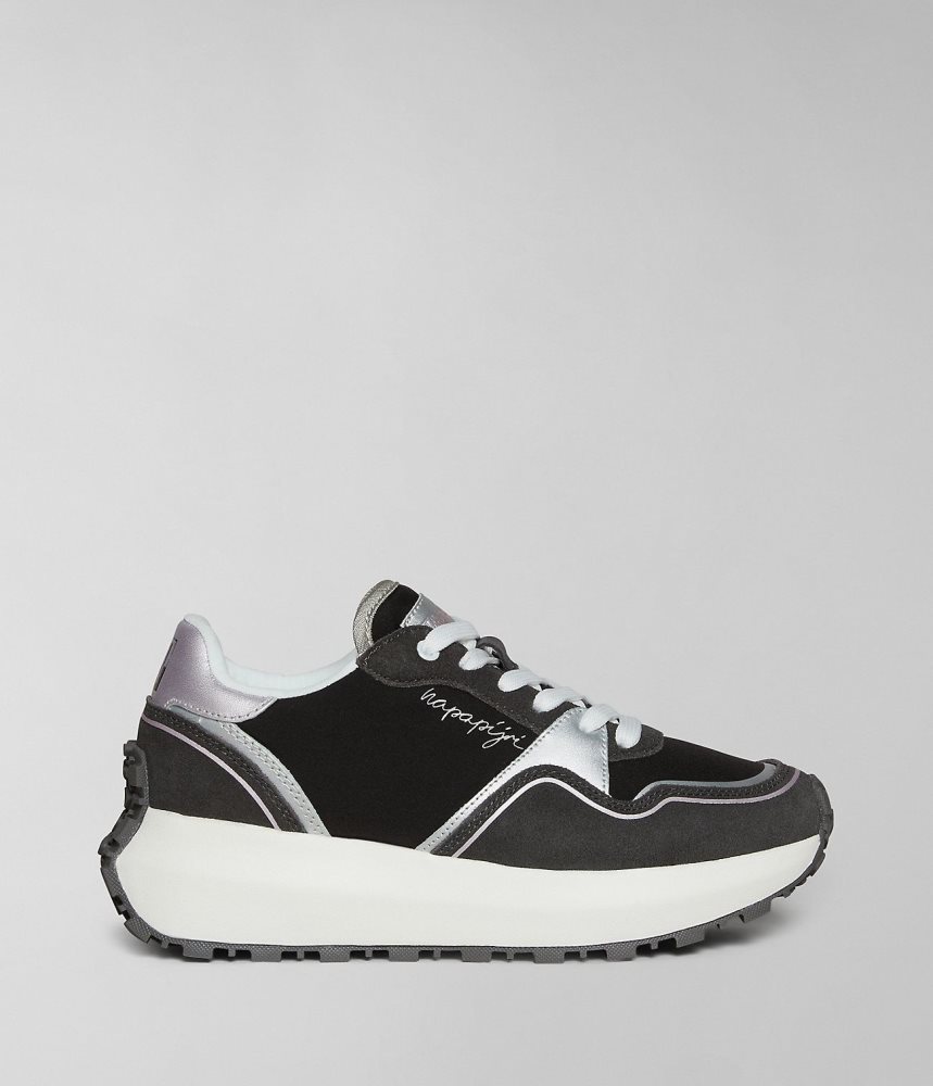 Napapijri Katrina Trainers Ženske Tenisice Crne | YCKV-32967