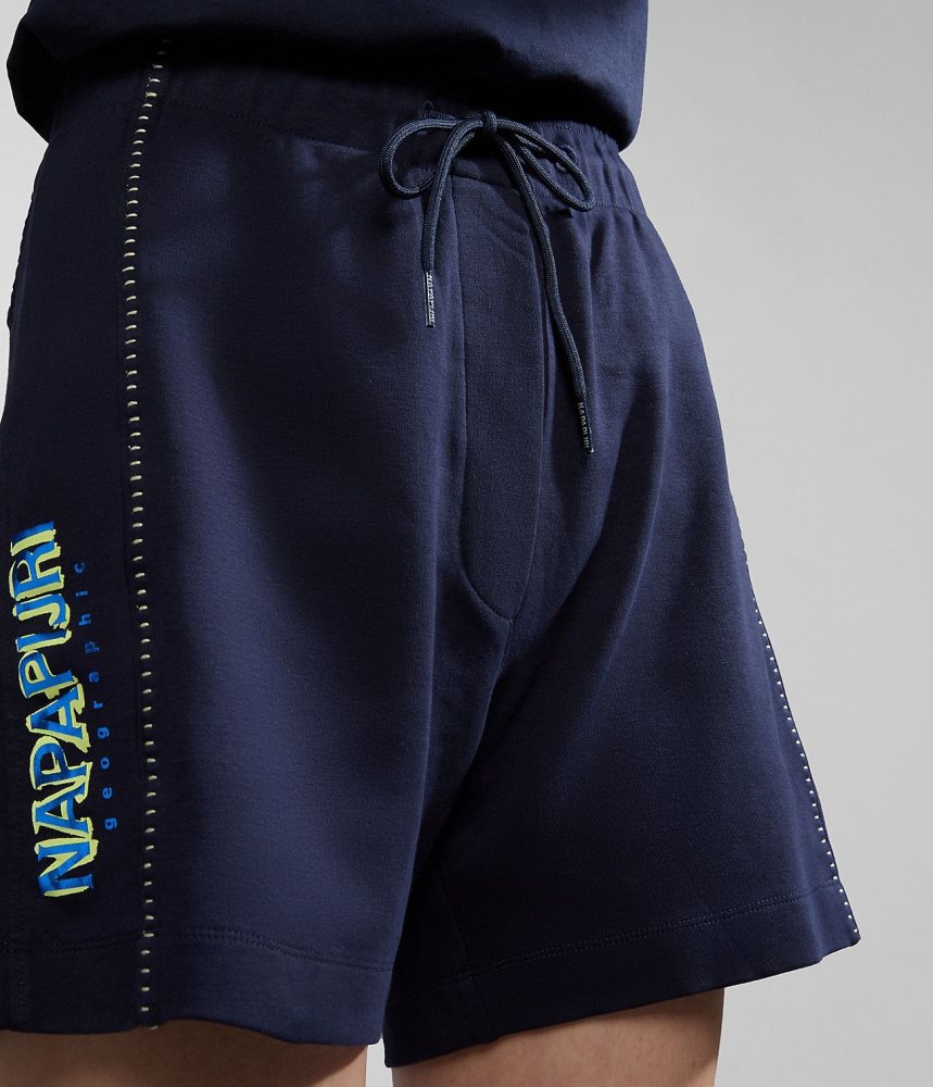 Napapijri Kreis Bermuda Shorts Ženske Kratke Hlače Tamno Plave | RFZH-26574