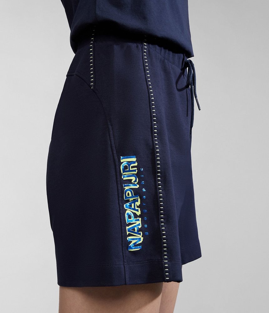 Napapijri Kreis Bermuda Shorts Ženske Kratke Hlače Tamno Plave | RFZH-26574