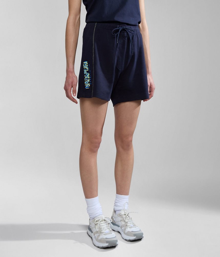 Napapijri Kreis Bermuda Shorts Ženske Kratke Hlače Tamno Plave | RFZH-26574