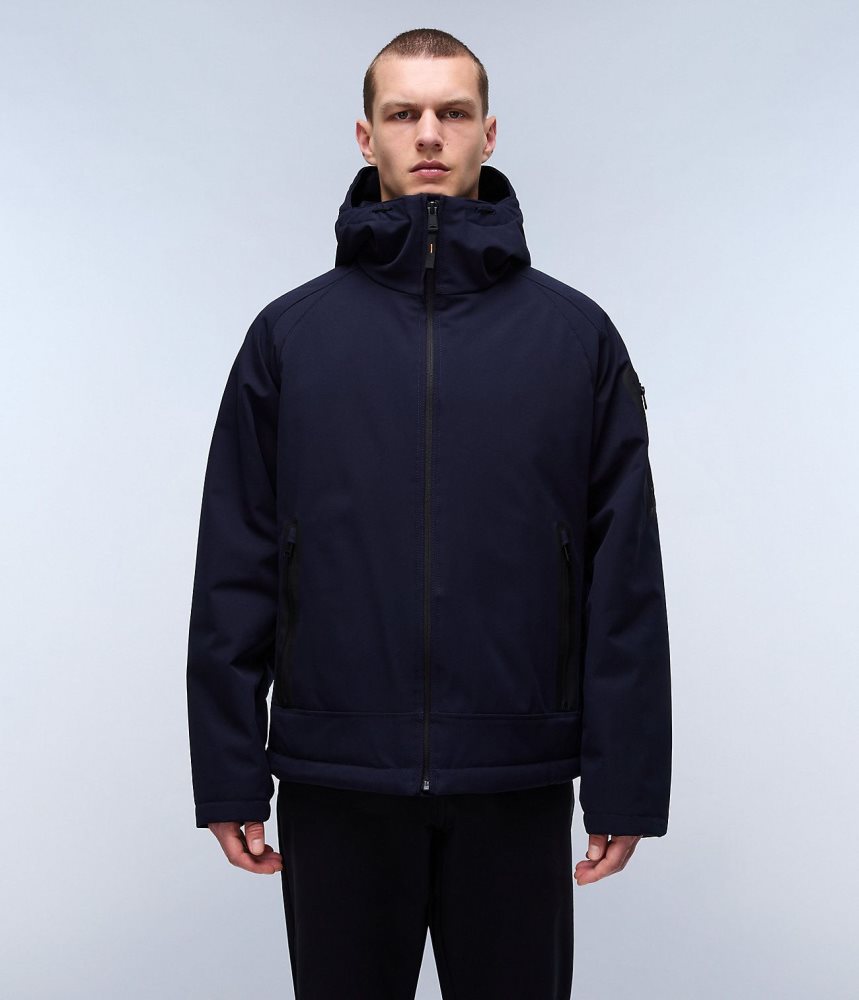 Napapijri Lorze Short jacket Muške Lightweight Jackets Tamno Plave | MXNW-34275