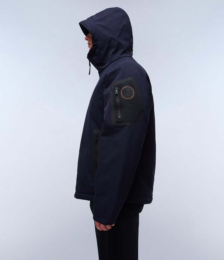 Napapijri Lorze Short jacket Muške Lightweight Jackets Tamno Plave | MXNW-34275
