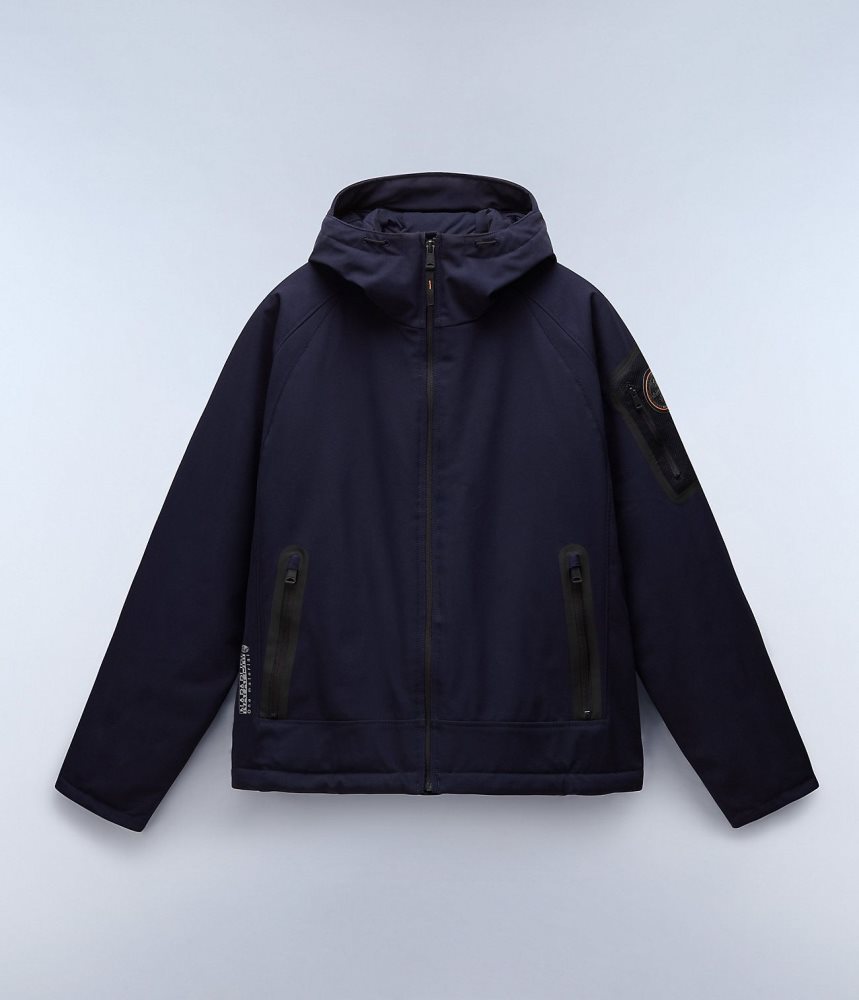 Napapijri Lorze Short jacket Muške Lightweight Jackets Tamno Plave | MXNW-34275