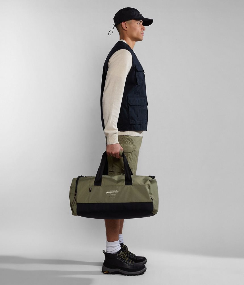 Napapijri Lynx Duffle Bag Muške Torba Duffle Zelene | ZYND-34281