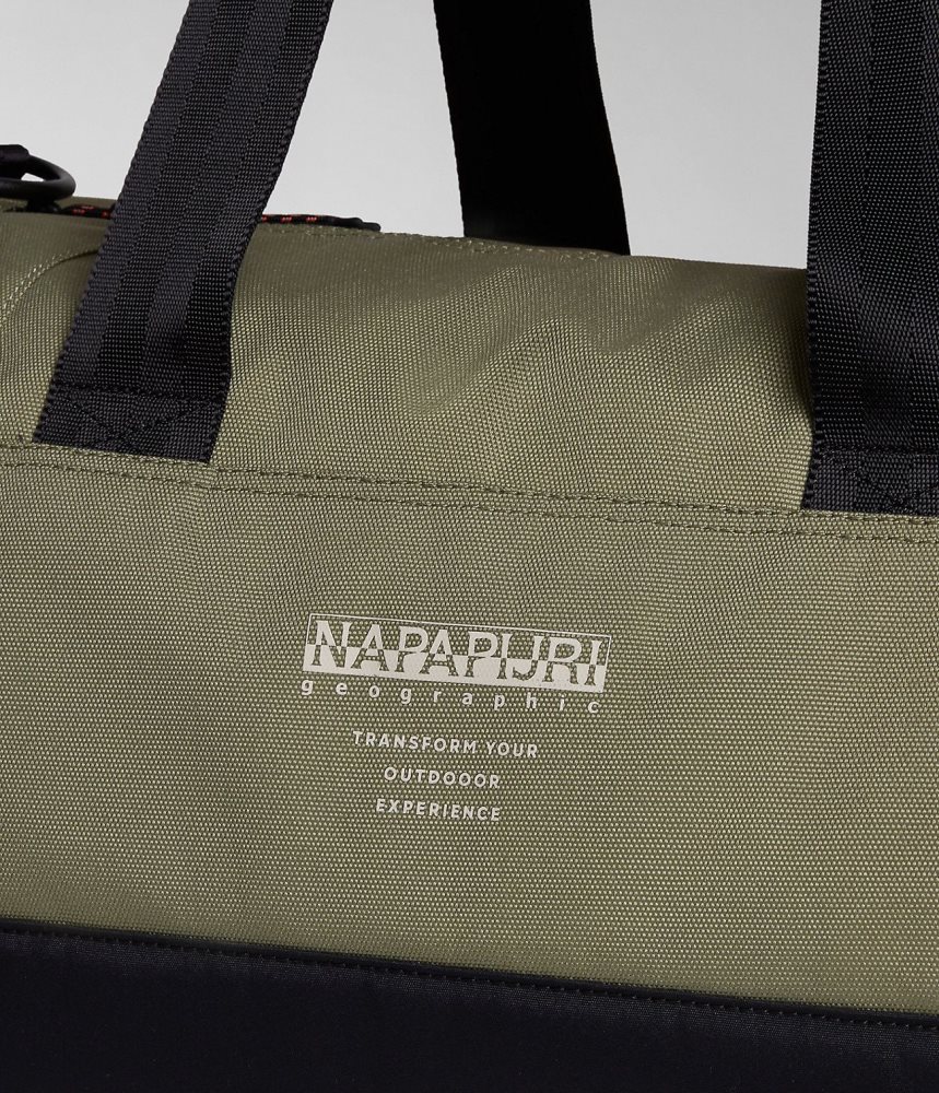 Napapijri Lynx Duffle Bag Muške Torba Duffle Zelene | ZYND-34281