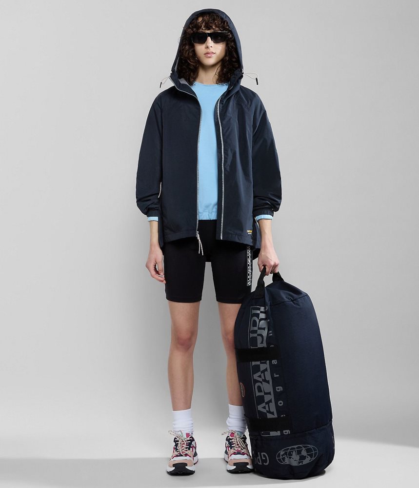 Napapijri Makay Windbreaker Ženske Vjetrovka Crne | VQIU-07158