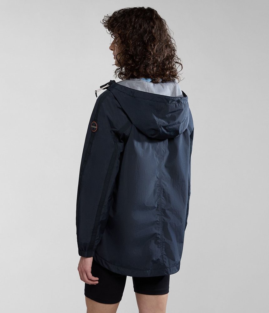 Napapijri Makay Windbreaker Ženske Vjetrovka Crne | VQIU-07158