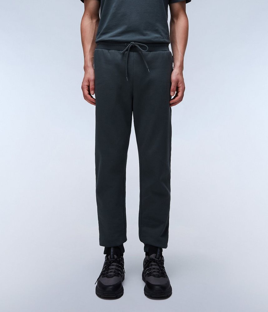 Napapijri Malis Fleece Trousers Muške Jogger Hlače Zelene | WTCM-62834