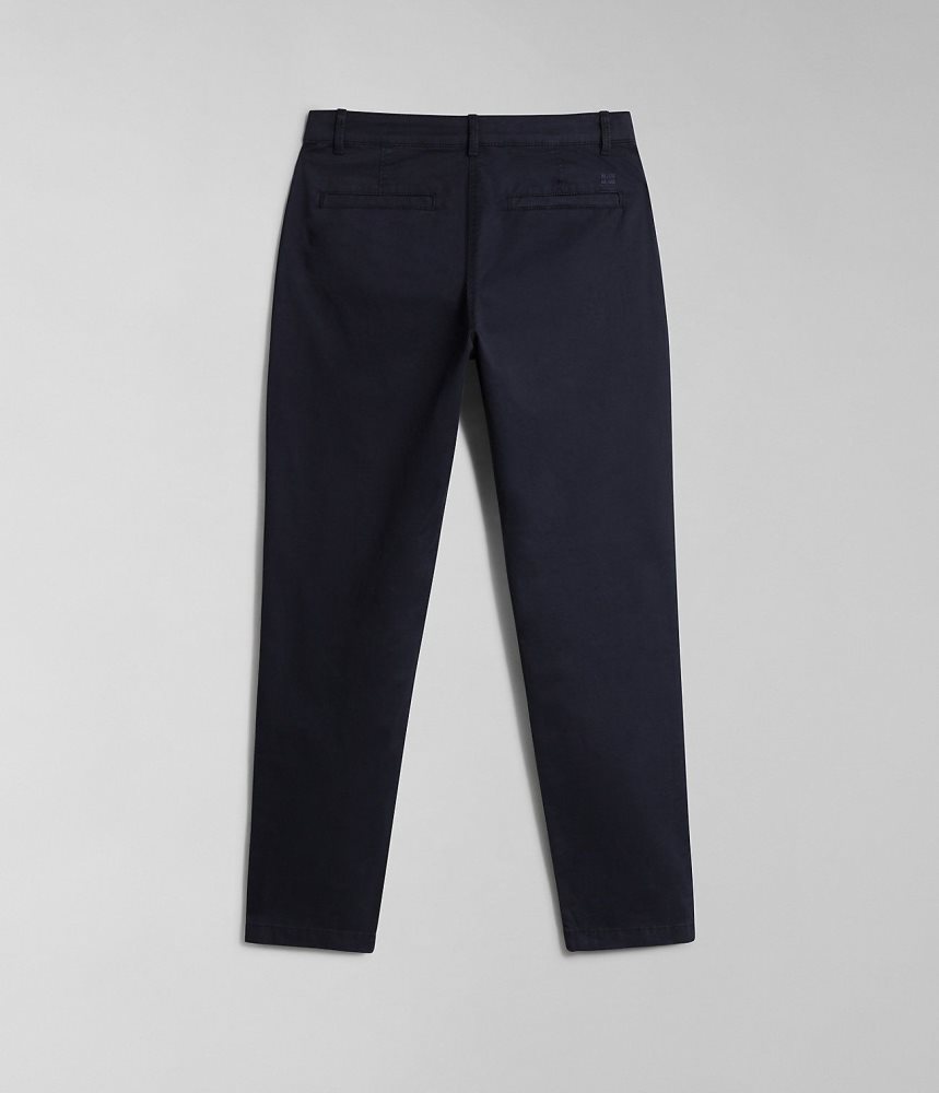 Napapijri Meridian Chino Trousers Ženske Chino Hlače Tamno Plave | GVDT-06895