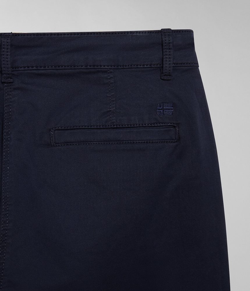 Napapijri Meridian Chino Trousers Ženske Chino Hlače Tamno Plave | GVDT-06895
