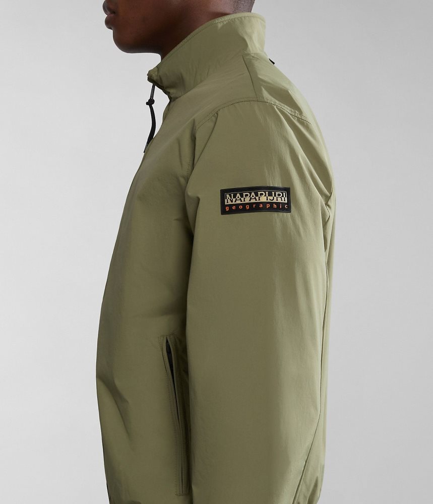 Napapijri Montavic Shell Jacket Muške Kišne Jakne Zelene | JNWF-95307