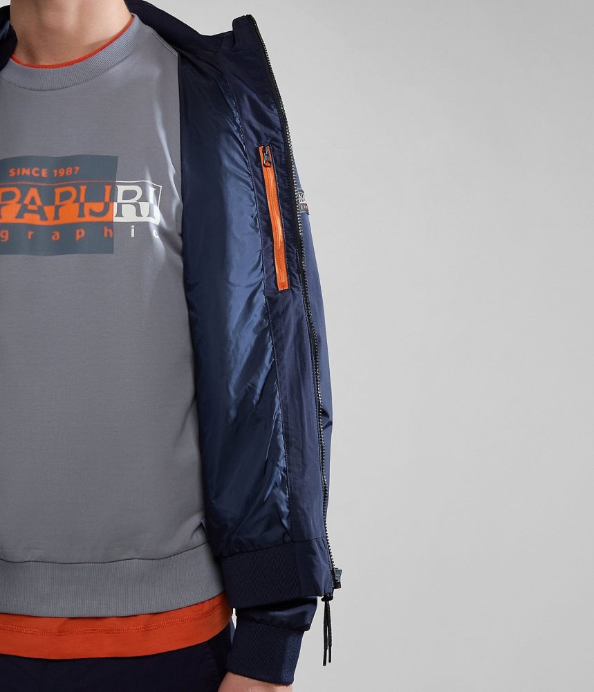 Napapijri Montavic Shell Jacket Muške Short Jackets Tamno Plave | IZMK-98634