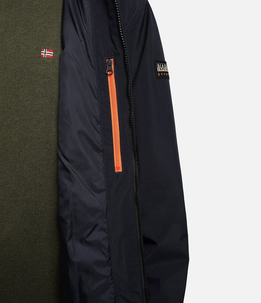 Napapijri Montavic Shell Jacket Muške Short Jackets Tamno Plave | IZMK-98634