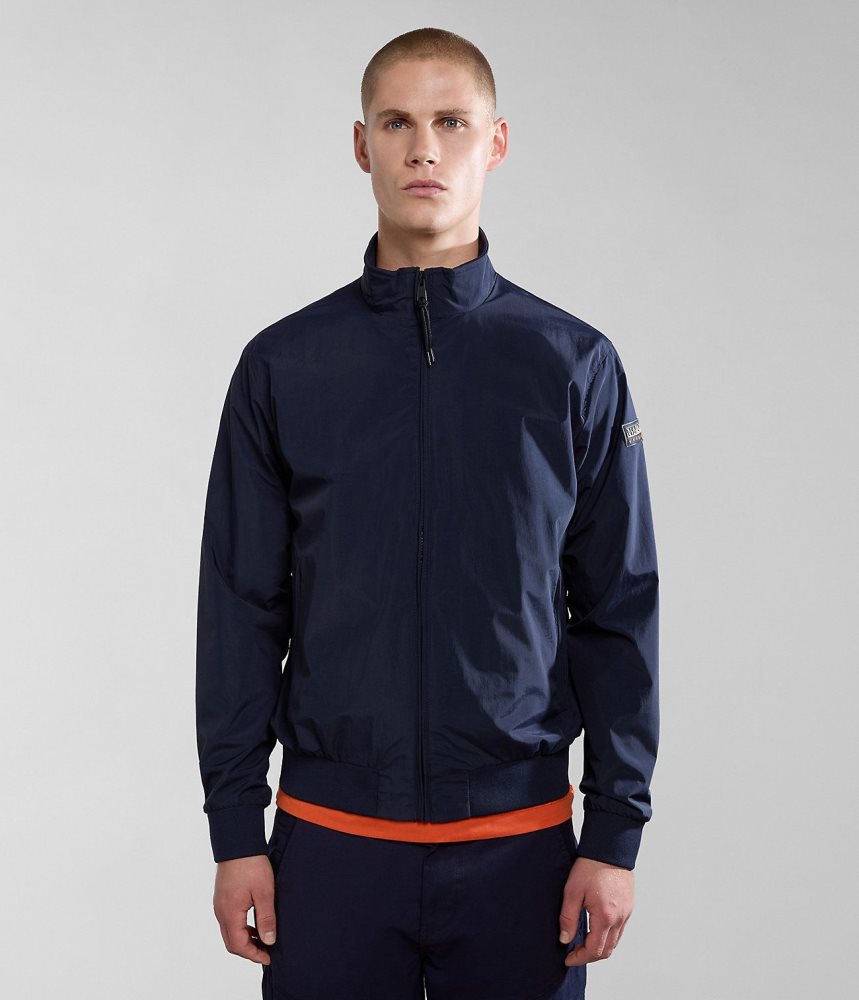 Napapijri Montavic Shell Jacket Muške Short Jackets Tamno Plave | IZMK-98634