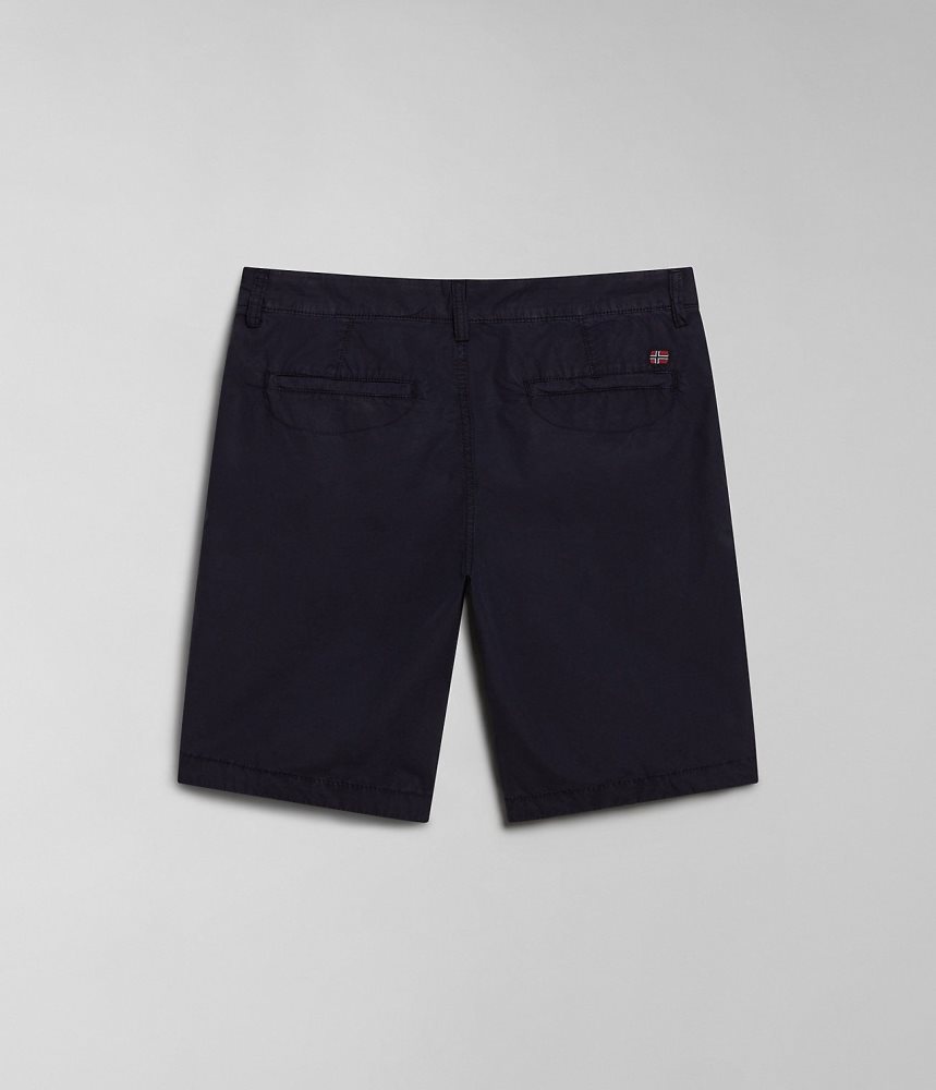 Napapijri Nakuru Bermuda Shorts Muške Kratke Hlače Tamno Plave | SKDP-84695
