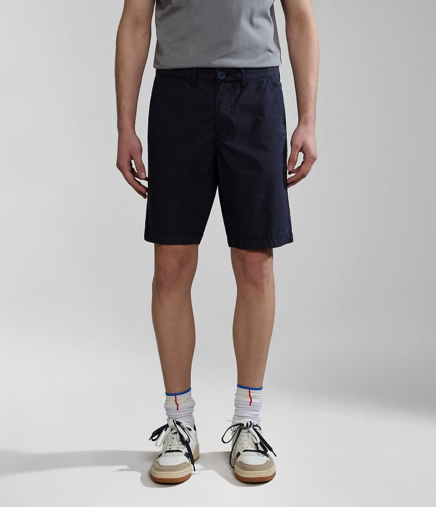 Napapijri Nakuru Bermuda Shorts Muške Kratke Hlače Tamno Plave | SKDP-84695