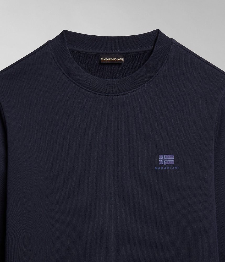 Napapijri Nina Summer Sweatshirt Ženske Dukserice Tamno Plave | YXNU-85126