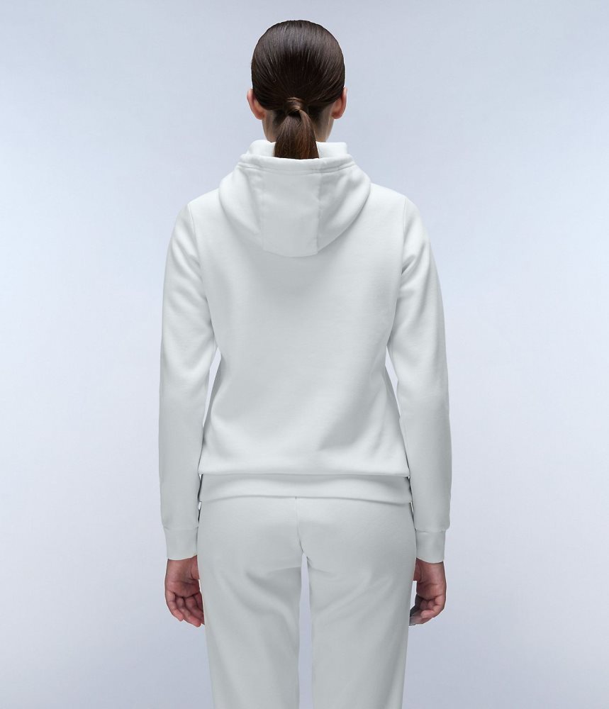 Napapijri Nina Winter Hoodie Ženske Majica s Kapuljačom Bijele | WAVS-12745