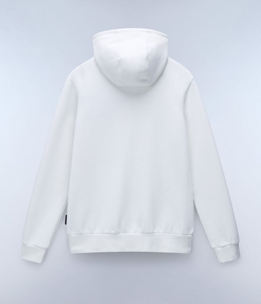 Napapijri Nina Winter Hoodie Ženske Majica s Kapuljačom Bijele | WAVS-12745