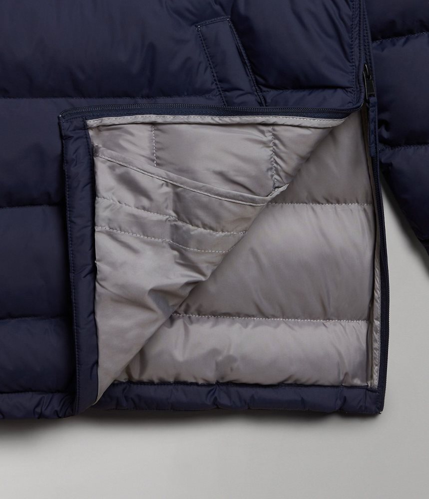 Napapijri Northfarer Puffer Anorak Ženske Puffer Jakna Tamno Plave | AWDU-14289