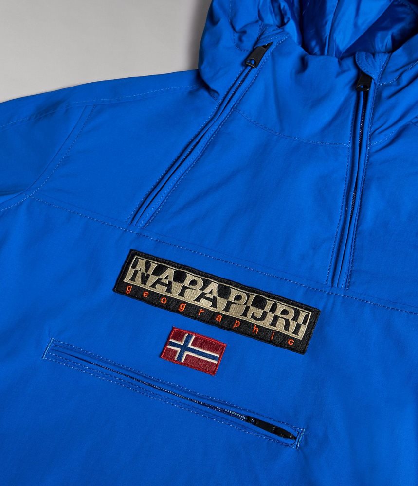 Napapijri Northfarer Winter Anorak Jacket (4-16 YEARS) Dječje Kišne Jakne Svijetlo Plave | YOPF-57013