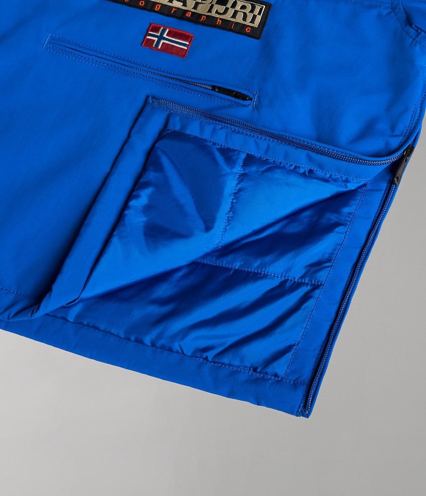 Napapijri Northfarer Winter Anorak Jacket (4-16 YEARS) Dječje Kišne Jakne Svijetlo Plave | YOPF-57013