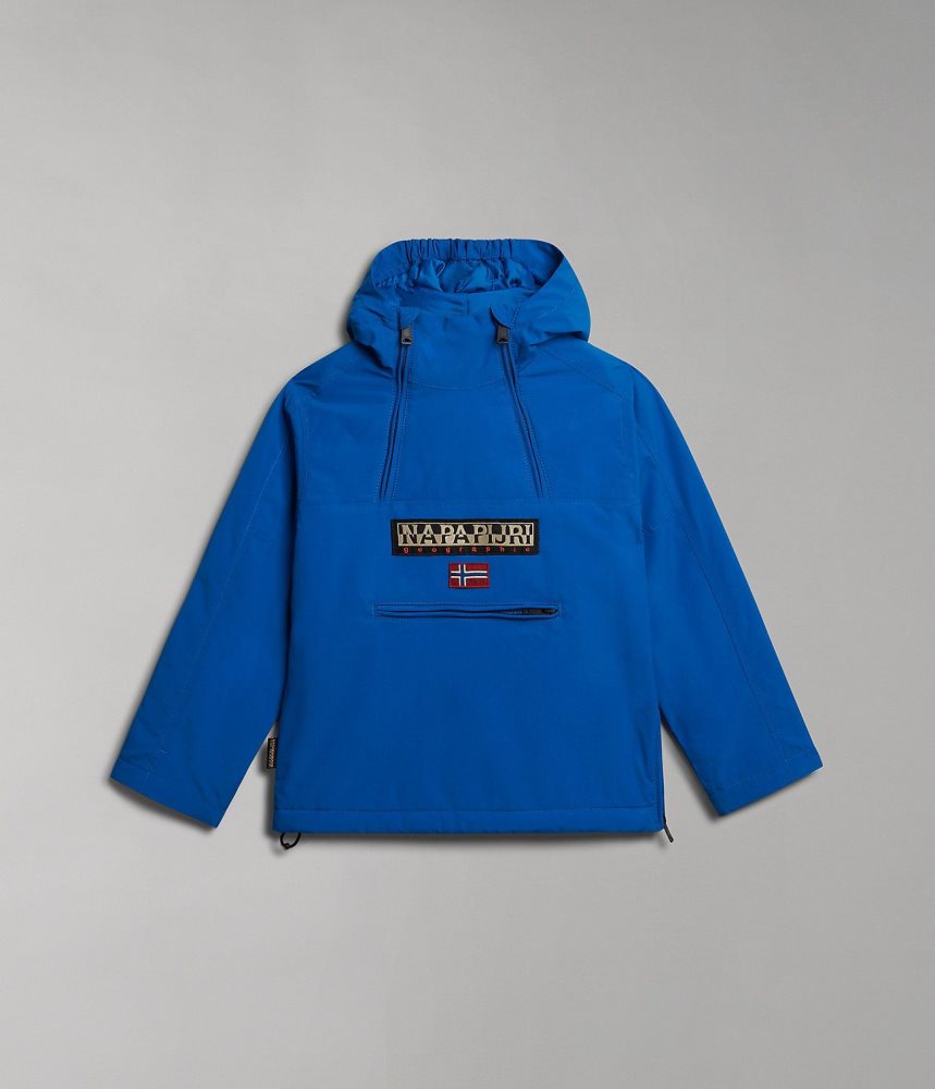 Napapijri Northfarer Winter Anorak Jacket (4-16 YEARS) Dječje Kišne Jakne Svijetlo Plave | YOPF-57013