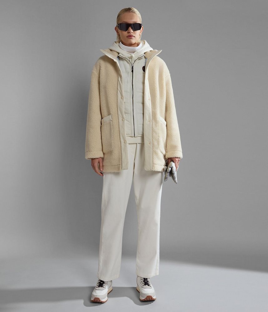 Napapijri Olette Trousers Ženske Jogger Hlače Bijele | XLHD-53746