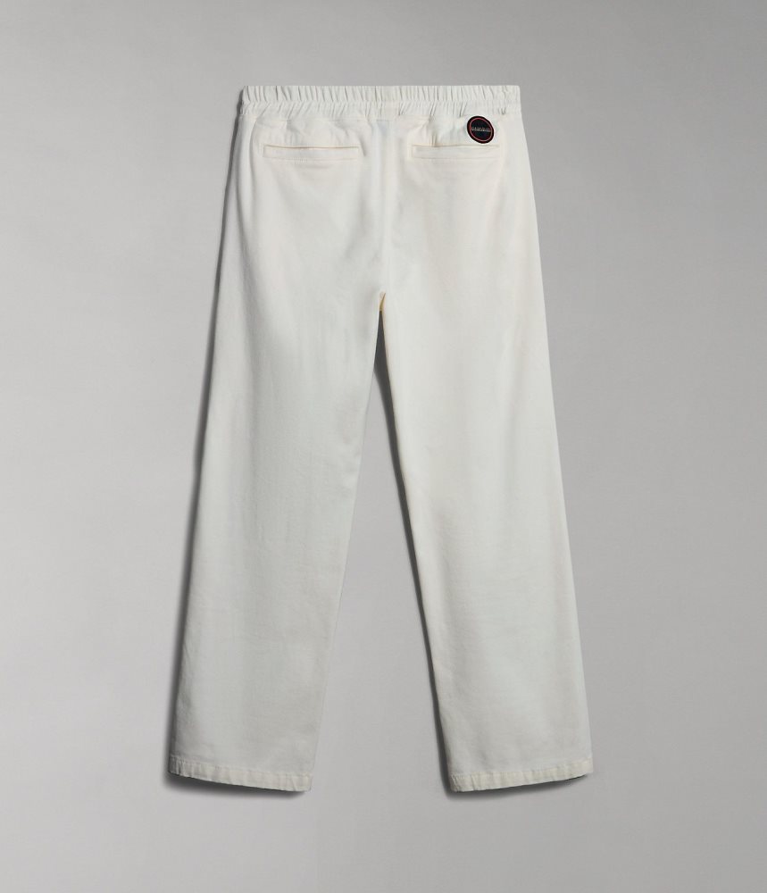 Napapijri Olette Trousers Ženske Jogger Hlače Bijele | XLHD-53746