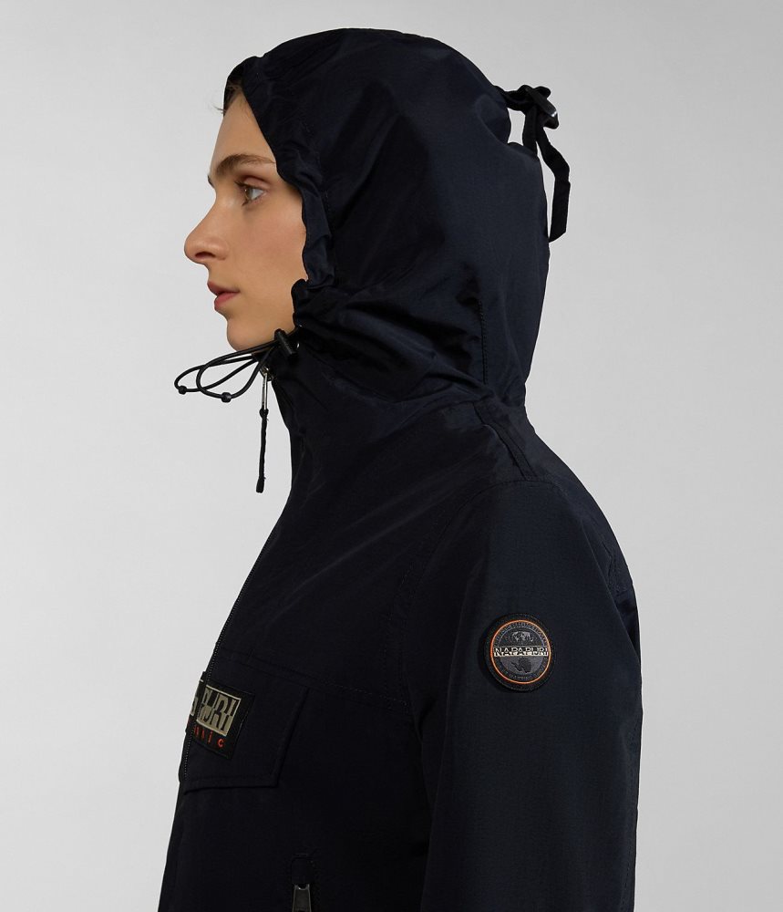Napapijri Rainforest Open Summer Jacket Ženske Vjetrovka Crne | ZOUT-49278