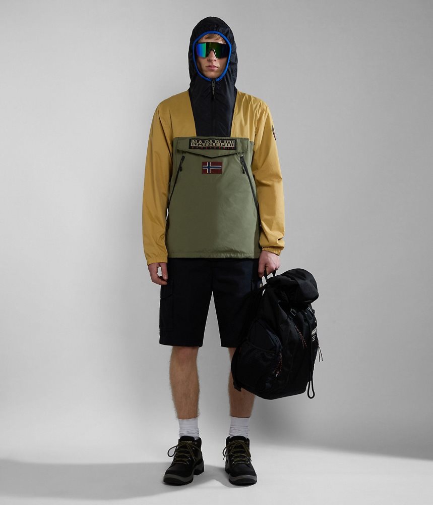Napapijri Rainforest Ripstop Anorak Jacket - Unisex Ženske Kišne Jakne Multicolour | USJB-27634