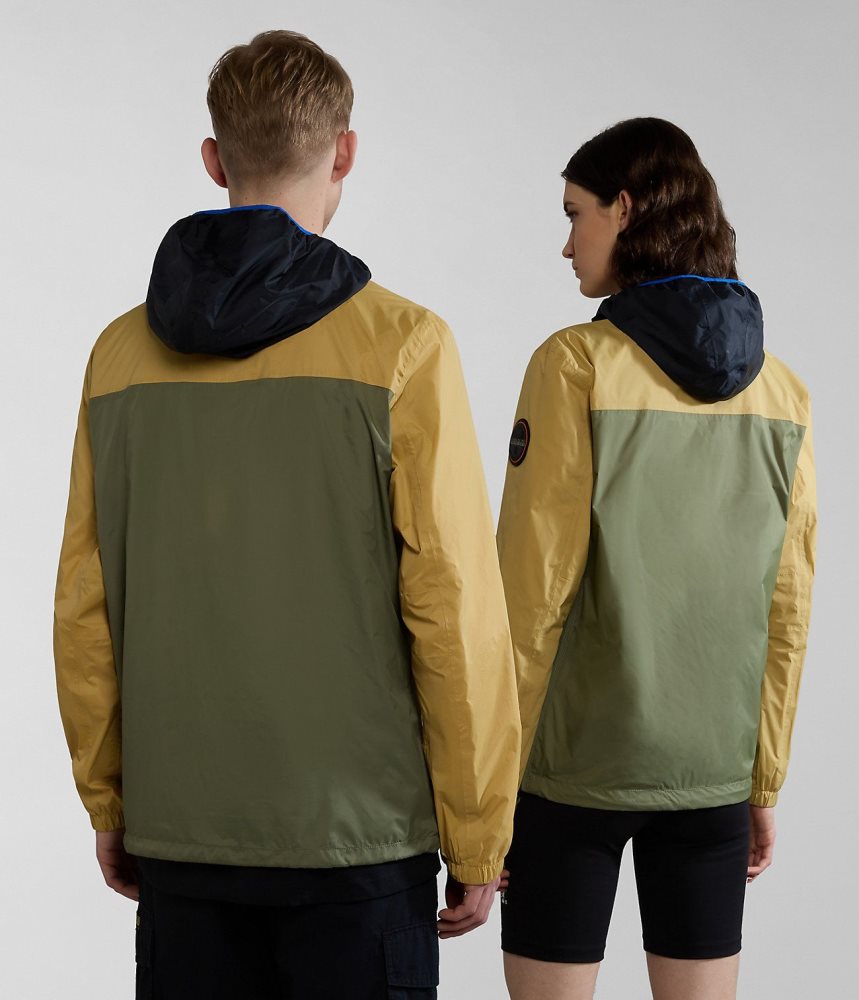 Napapijri Rainforest Ripstop Anorak Jacket - Unisex Ženske Kišne Jakne Multicolour | USJB-27634