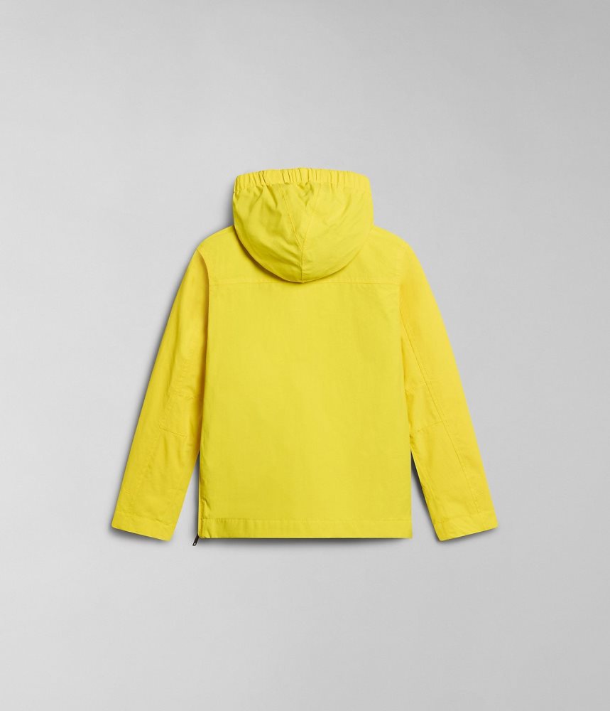 Napapijri Rainforest Summer Anorak Jacket (4-16 YEARS) Dječje Anoraks Žute | XPNZ-28734