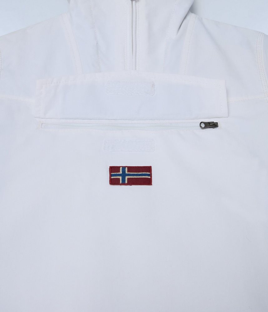 Napapijri Rainforest Winter Anorak Jacket (4-16 YEARS) Dječje Kišne Jakne Bijele | WHMP-89310